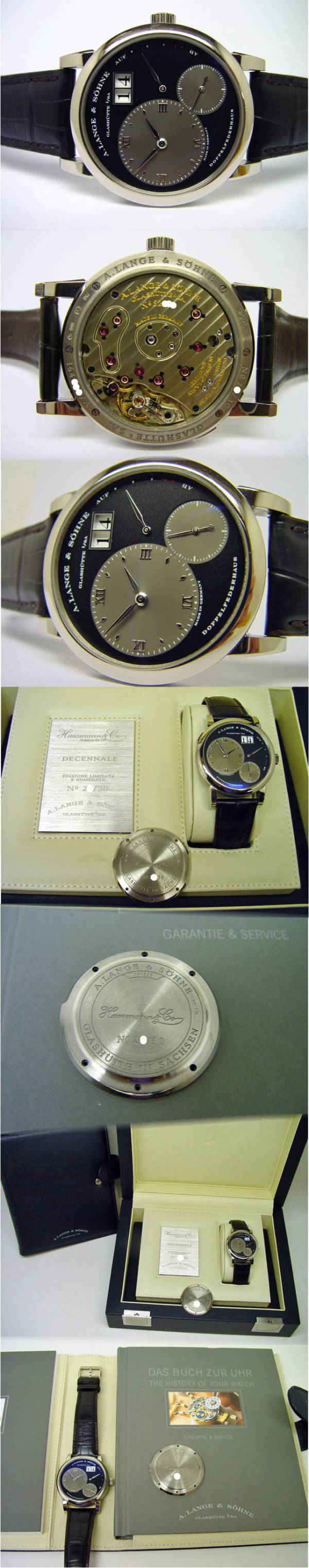 A. Lange &amp; S&ouml;hne limitierte Lange 1 für Hausmann Co 101.048F
